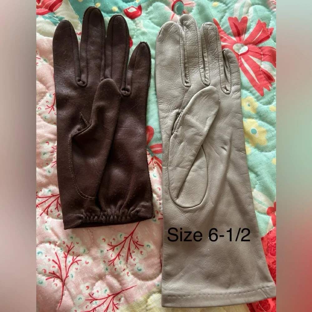 Van Raalte nylon gloves vintage